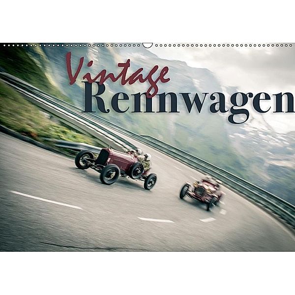 Vintage Rennwagen (Wandkalender 2019 DIN A2 quer), Johann Hinrichs