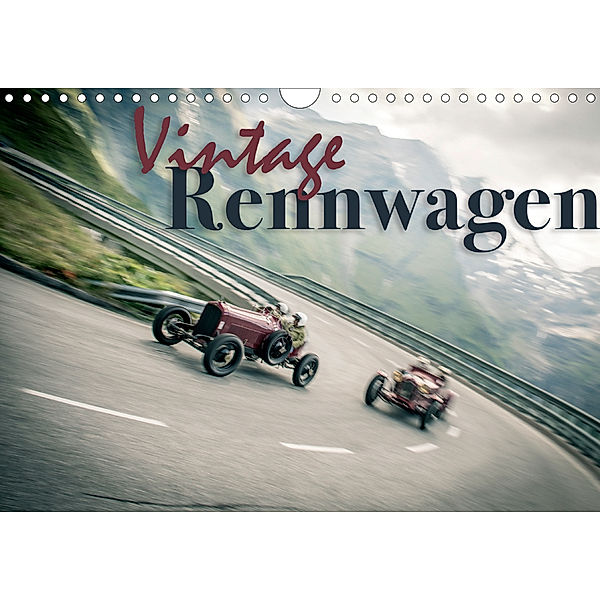 Vintage Rennwagen (Wandkalender 2020 DIN A4 quer), Johann Hinrichs