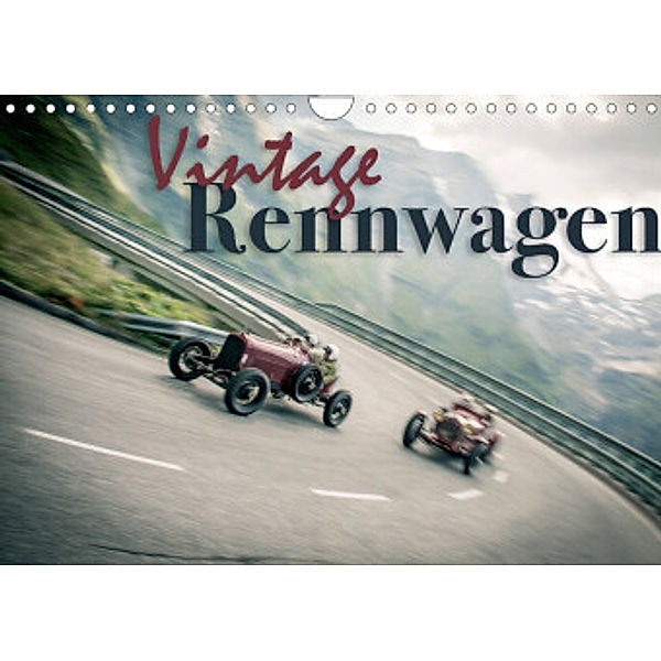 Vintage Rennwagen (Wandkalender 2022 DIN A4 quer), Johann Hinrichs