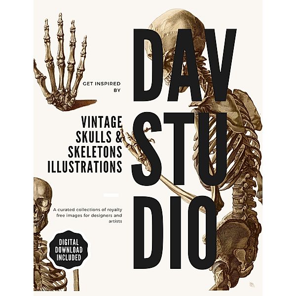 Vintage Skulls & Skeletons Illustrations (DAV Studio) / DAV Studio, Noah Gibbs