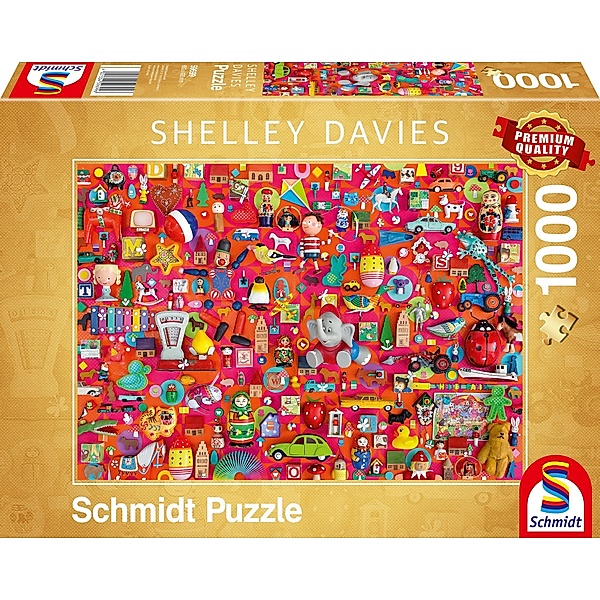 Vintage Spielzeug (Puzzle), Shelley Davies