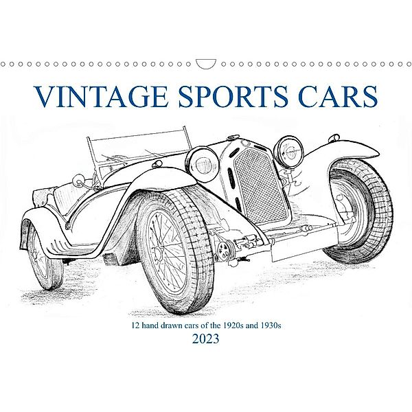 Vintage Sports Cars (Wandkalender 2023 DIN A3 quer), Wolfgang Simlinger