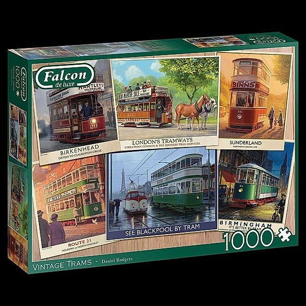 Vintage Trams  - 1000 Teile