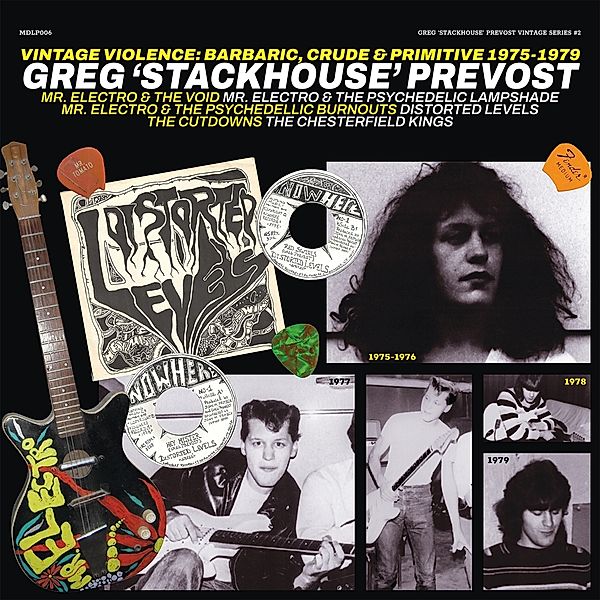 Vintage Violence: Barbaric,Crude & Primitive 1975, Greg 'stackhouse' Prevost