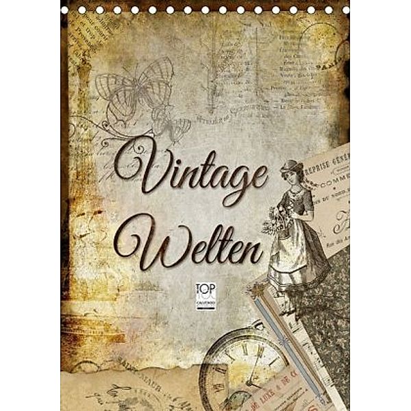 Vintage Welten (Tischkalender 2020 DIN A5 hoch), Kathleen Bergmann