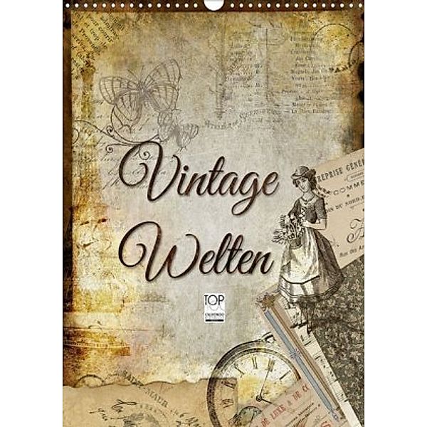 Vintage Welten (Wandkalender 2020 DIN A3 hoch), Kathleen Bergmann