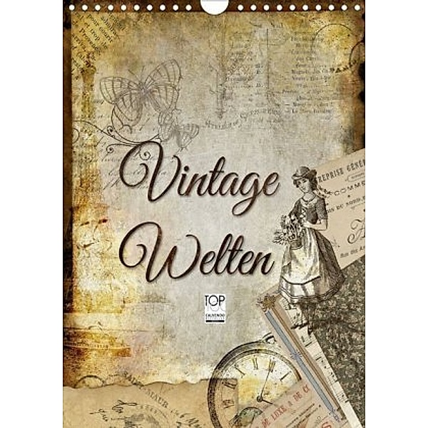 Vintage Welten (Wandkalender 2020 DIN A4 hoch), Kathleen Bergmann