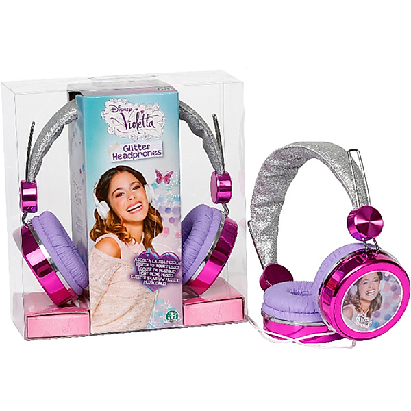 VIO Glitzer Kopfhörer Disney Violetta