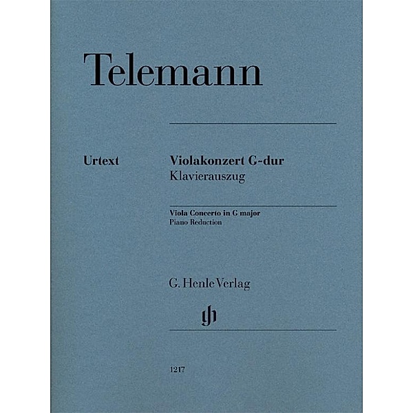 Viola Concerto G major, Georg Philipp Telemann