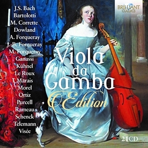 Viola Da Gamba-Edition, Rodriguez, De Donatis, Rognoni, Genini, Caso