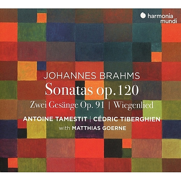 Viola Sonatas Op.120-Zwei Gesänge,Op.91, Antoine Tamestit, Cédric Tiberghien, Matthias Goerne