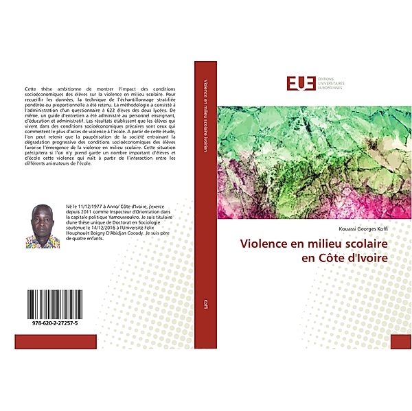 Violence en milieu scolaire en Côte d'Ivoire, Kouassi Georges Koffi