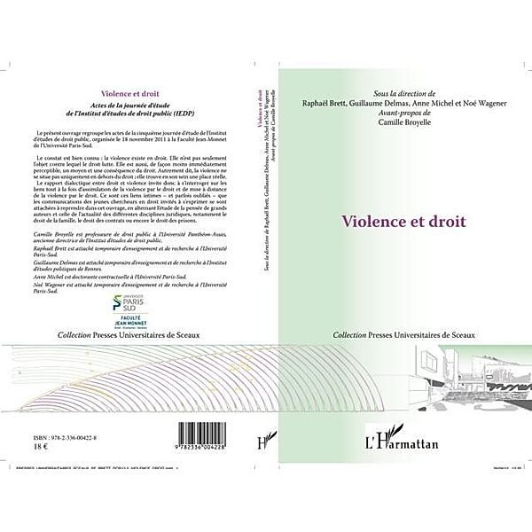 VIOLENCE ET DROIT / Hors-collection, Collectif