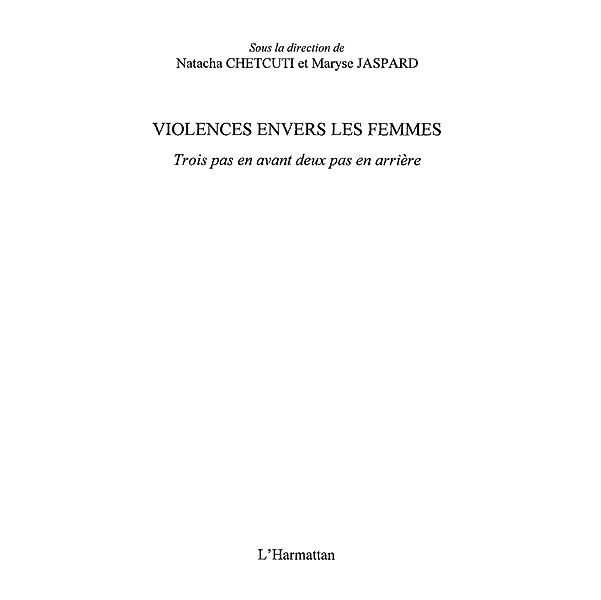 Violences envers les femmes trois pas en / Hors-collection, Collectif