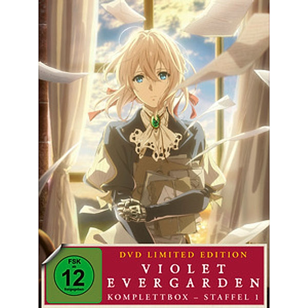 Violet Evergarden - Komplettbox Staffel 1, Kana Akatsuki, Reiko Yoshida, Tatsuhiko Urahata, Takaaki Suzuki