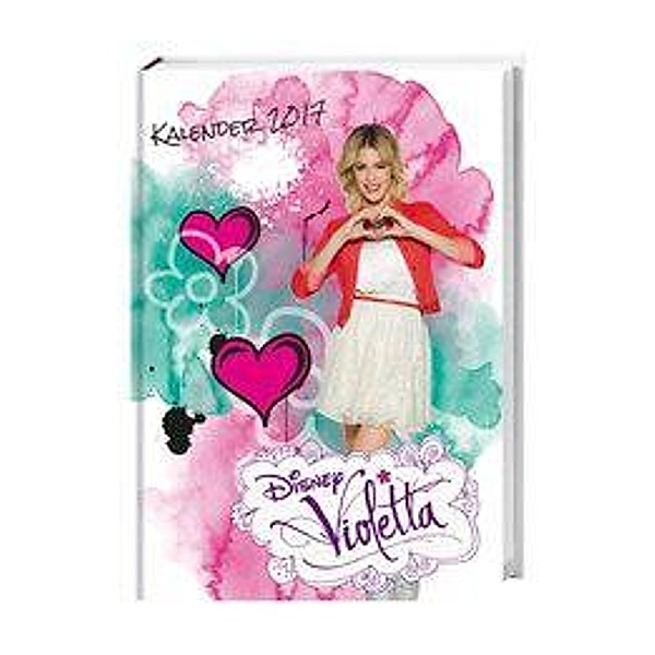 Violetta 17-Monatskalenderbuch A6 2017