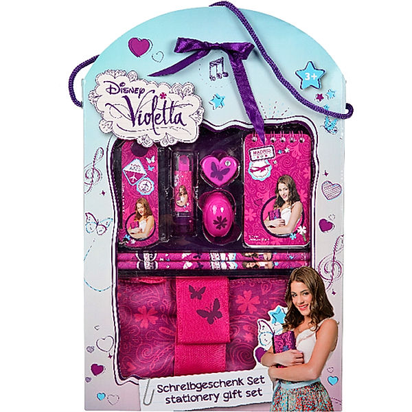 Violetta Schreibgeschenk Set, 8-teilig