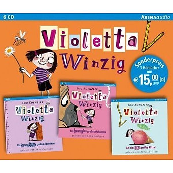 Violetta Winzig, 6 Audio-CD, Lou Kuenzler