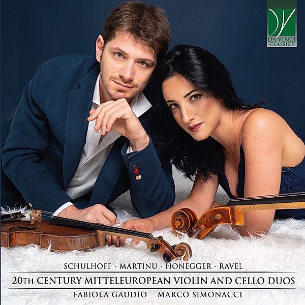 Violin And Cello Duos (20th Century), Fabiola Gaudio, Marco Simonacci