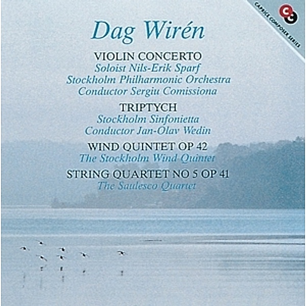Violin Concerto/Triptych/Wind Quintet, Comissiona, Stockholm Po