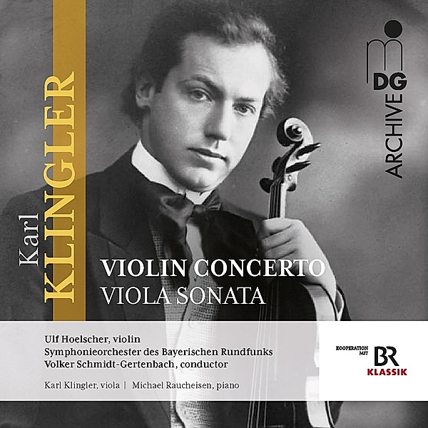 Violin Concerto Viola Sonata, Hoelscher, Klingler, Symph.Orch.Br, Schmidt-Gertenb