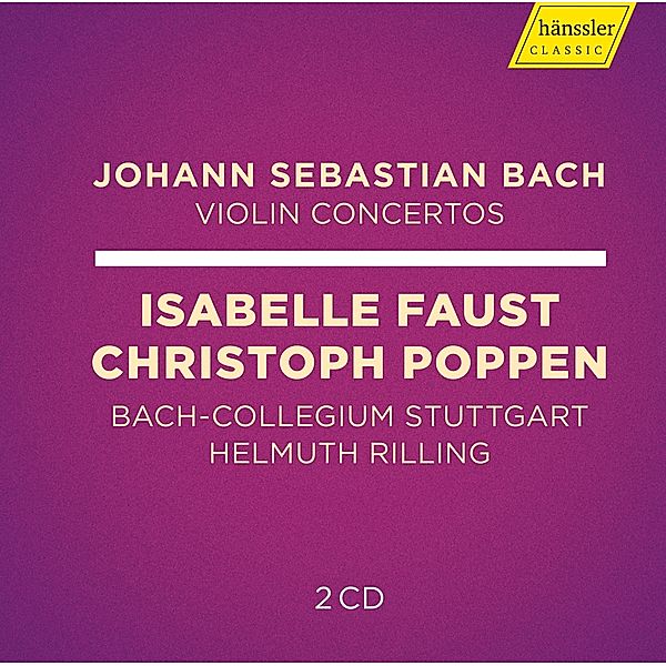 Violin Concertos, I. Faust, C. Poppen, H. Rilling, BCS