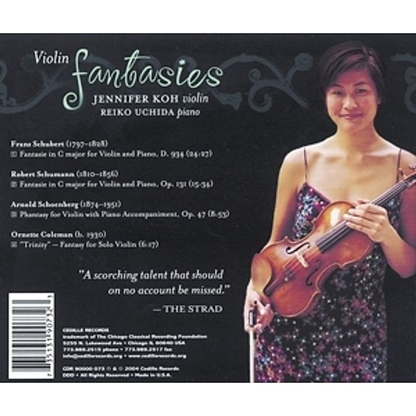 Violin Fantasies, Jennifer Koh, Reiko Uchida