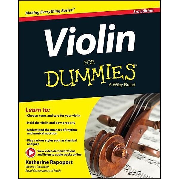 Violin For Dummies, Katharine Rapoport