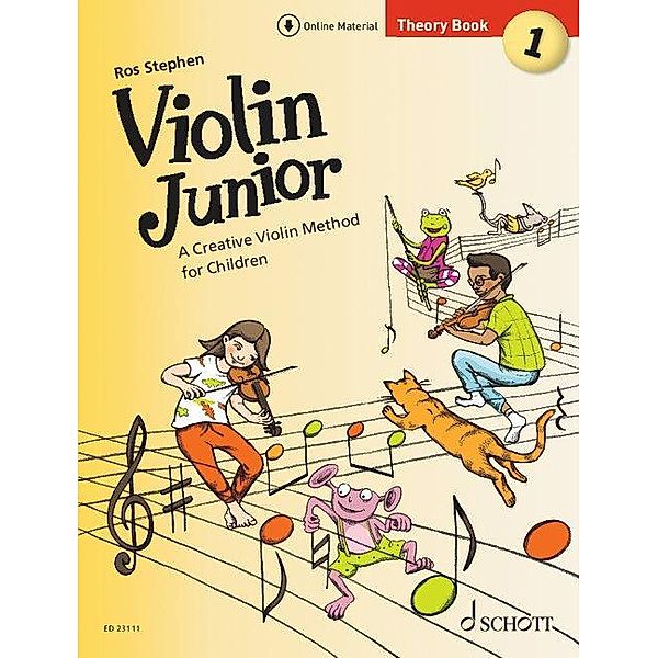 Violin Junior: Theory Book 1, Ros Stephen