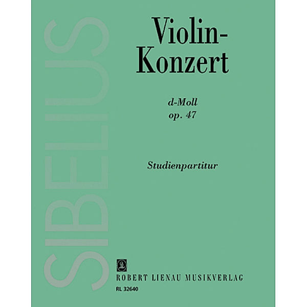 Violin-Konzert d-Moll op. 47, Taschenpartitur, Jean Sibelius