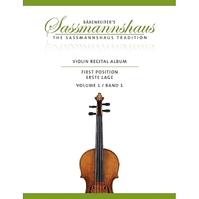 Violin Recital Album, für Geige und Klavier oder für zwei Geigen, Partitur  Buch versandkostenfrei bei Weltbild.de bestellen