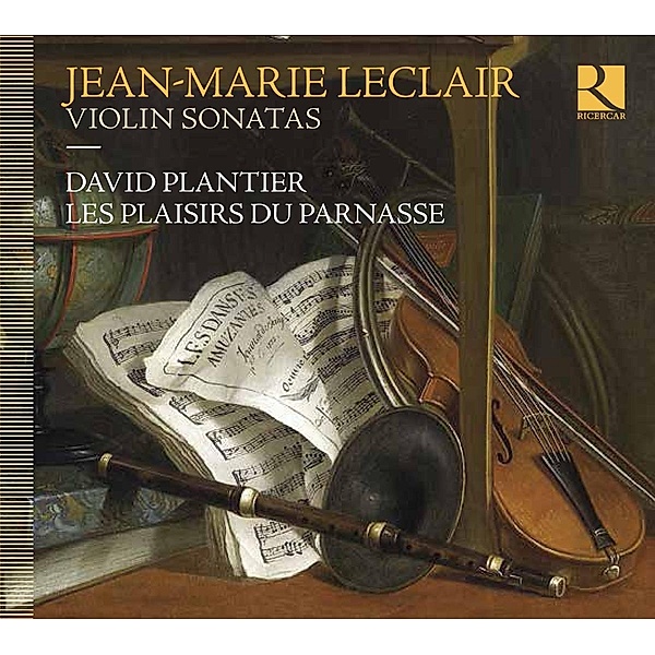 Violin-Sonaten-Sonaten 5/4, 5/10,5/12/+, David Plantie, Les plaisirs du Parnasse