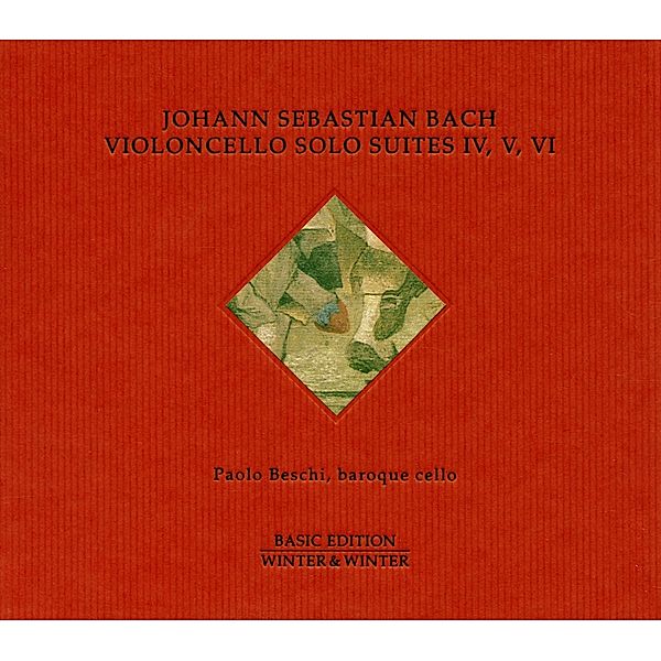Violincello Solo Suites Iv,V,Vi, Paolo Beschi