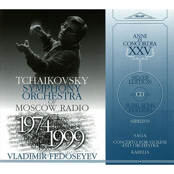 Violinconcerto/En Saga/Karelia, Tretyakov, Fedoseyev, Tschaikovsky Symphon