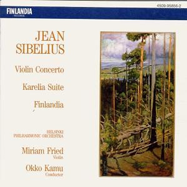 Violinkon./Karelia Suite/Finlandia, Miriam Fried, Okko Kamu, Pohe