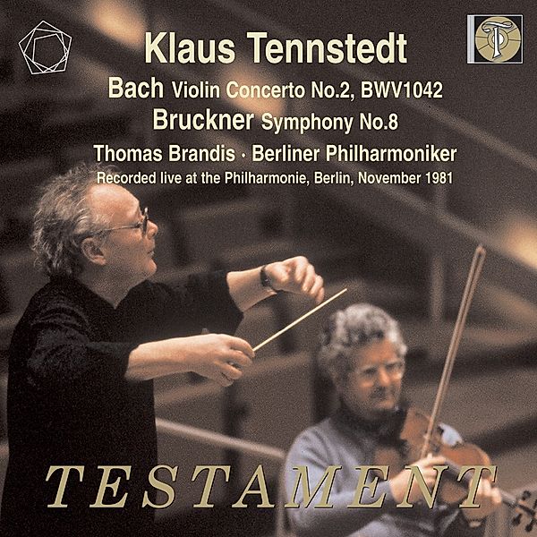 Violinkonz.Bwv 1042/Sinf.8, Tennstedt, Brandis, Berliner Philharmonike