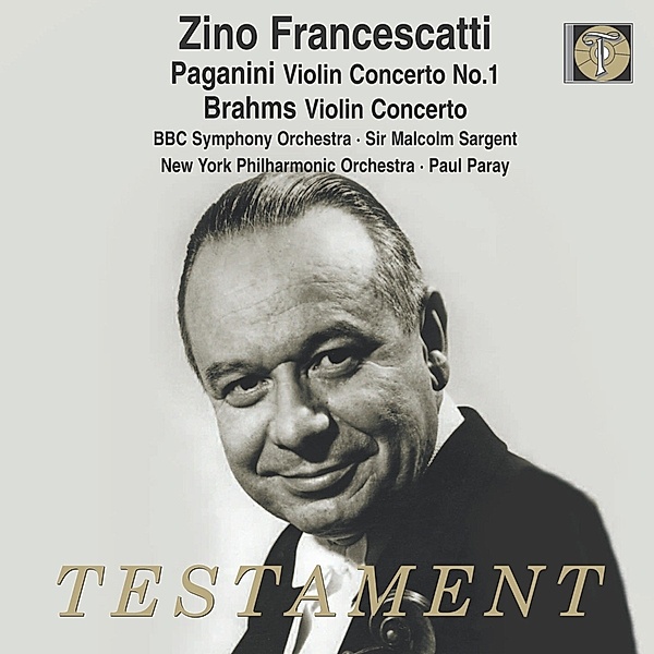 Violinkonzert 1 In D,Op.6/Violinkonzert In, Z. Francescatti, M. Sargent, Bbc So, New York Po