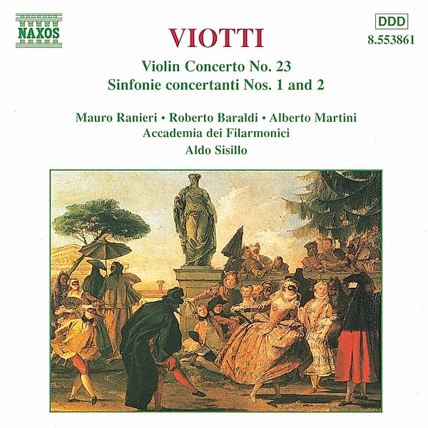 Violinkonzert 23/+, Ranieri, Baraldi, Martini