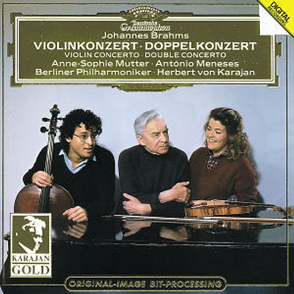 Violinkonzert D-Dur/Doppelkonzert Op.102, Mutter, Meneses, Karajan, Bp