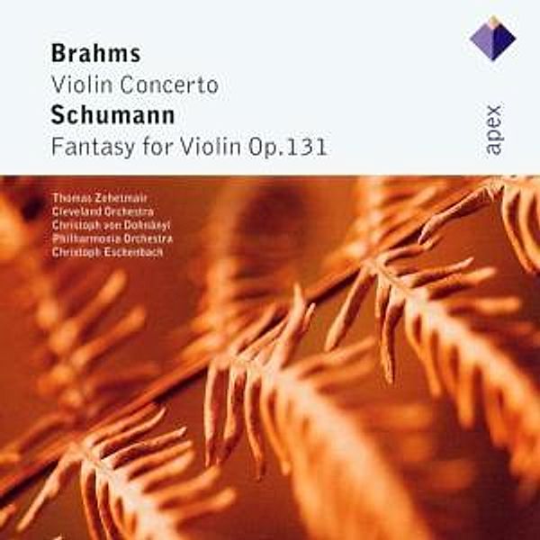 Violinkonzert/Fantasie C-Dur, T. Zehetmair, Clo, Eschenbach, Pol