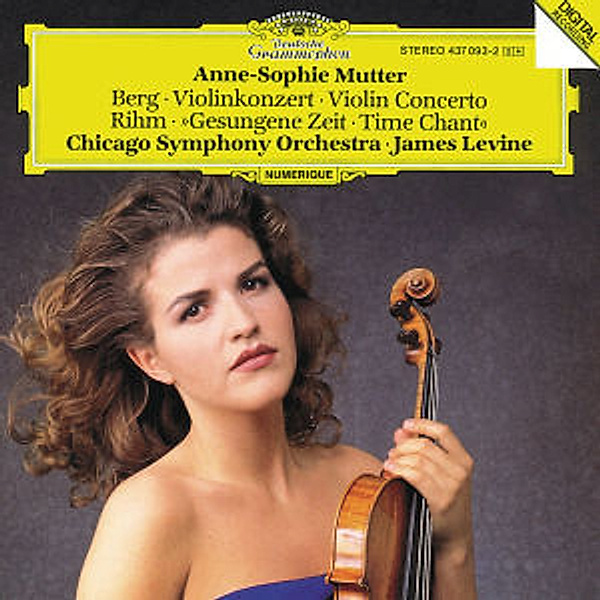 Violinkonzert/Gesungene Zeit, Anne-Sophie Mutter, James Levine, Cso