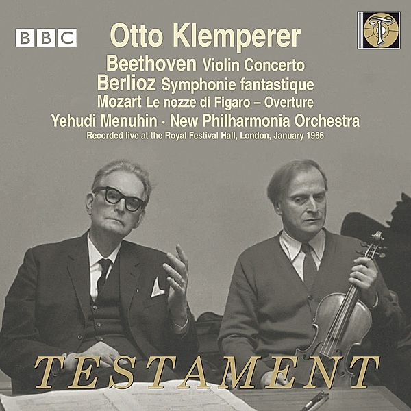 Violinkonzert In D,Op.61/Symphonie Fantastique/+, Menuhin, Klemperer, New Philharmonia Orchestra