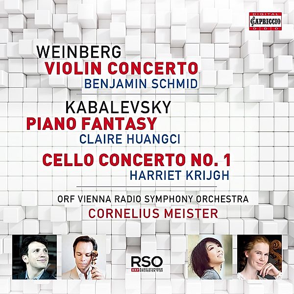 Violinkonzert/Klavierfantasie/Cellokonzert, Schmid, Huangci, Krijgh, Meister, Orf Rso Wien