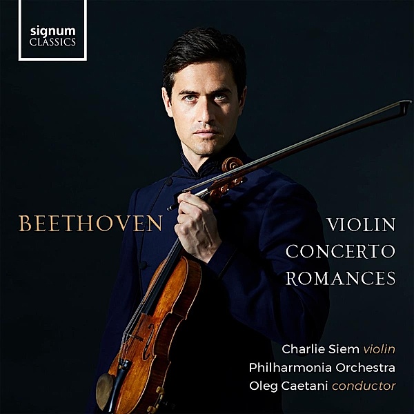 Violinkonzert/Romanzen, Charlie Siem, Oleg Caetani, Philharmonia Orchestra