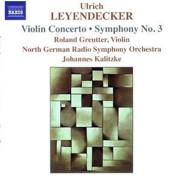 Violinkonzert/Sinfonie 3, Greutter, Kalitzke, NDR SO