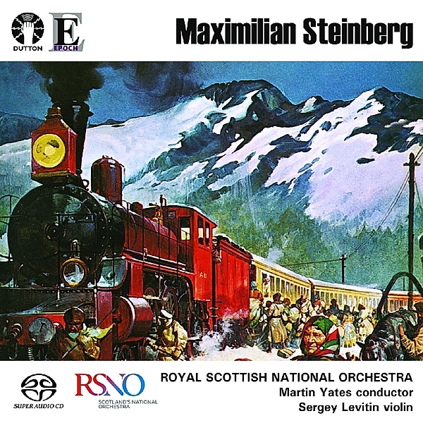 Violinkonzert/Sinfonie 4, S. Levitin, M. Yates, Royal Scottish National Orch.