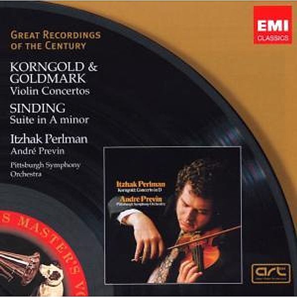 Violinkonzerte, Itzhak Perlman, andre Previn