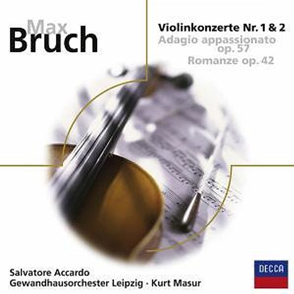 Violinkonzerte 1 & 2/+, Salvatore Accardo, Kurt Masur, Gol