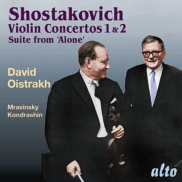 Violinkonzerte 1 & 2, D. Oistrach, Y. Mravinsky, Leningrad Po
