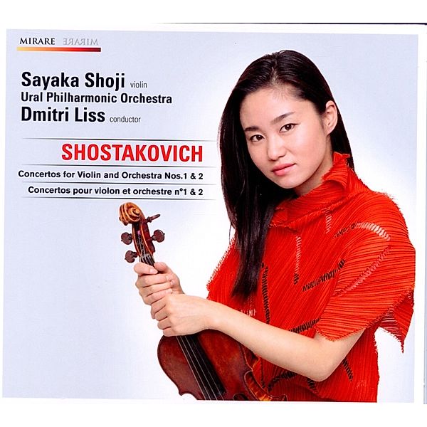 Violinkonzerte 1 & 2, Sayaka Shoji, Ural Philh.Orch., Liss